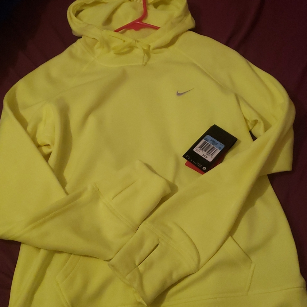 A Nike therma fit hoodie